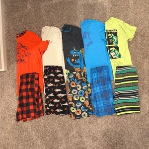 5 pairs of boys PJ sets XXL 16/18